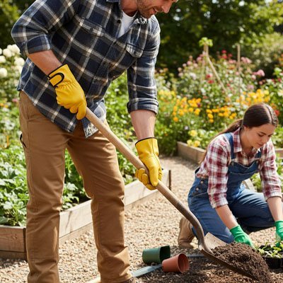 Gants jardinage | Ultra - résistants - JARDINVERT MALIN.COM