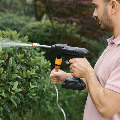 Nettoyeur haute pression sans fil | PowerClean - JARDINVERT MALIN.COM