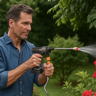 Nettoyeur haute pression sans fil | PowerClean - JARDINVERT MALIN.COM