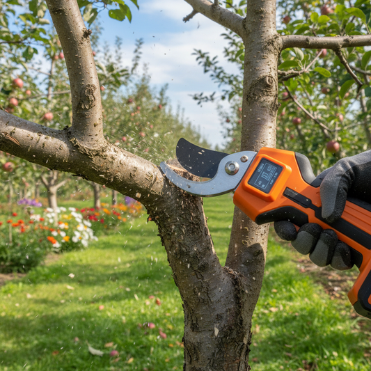 Sécateur Électrique Professionnel - Coupe Nette et Sans Effort - JARDINVERT MALIN.COM